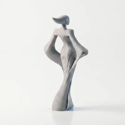 Tượng Nữ Hoàng - Mẫu Tượng Nữ Thanh Lịch In 3D