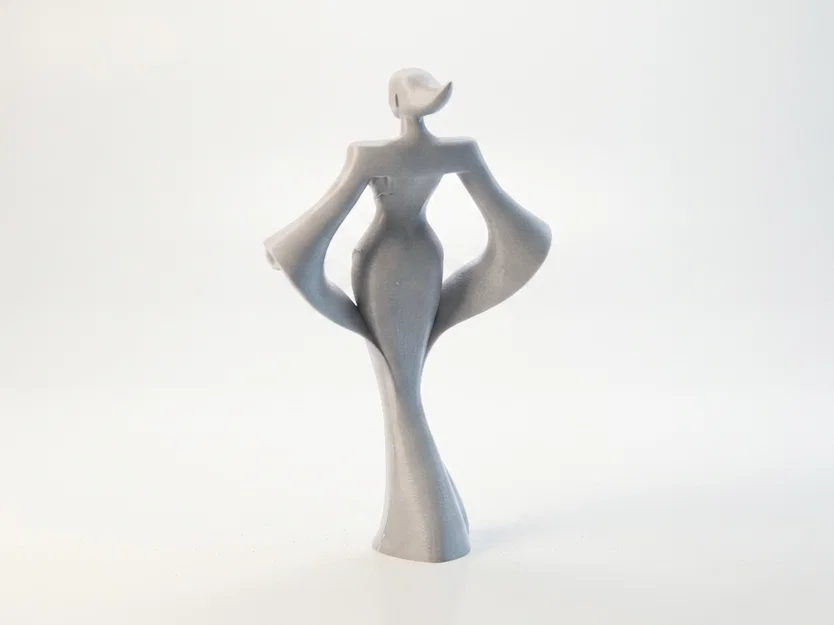 Tượng Nữ Hoàng - Mẫu Tượng Nữ Thanh Lịch In 3D - Image 3