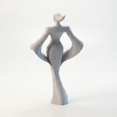 Tượng Nữ Hoàng - Mẫu Tượng Nữ Thanh Lịch In 3D