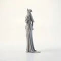 Mô hình Nữ hoàng Fantasy 3D - Tượng nhân vật in 3D tuyệt đẹp - Thumbnail 4