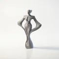 Tượng Nữ Hoàng - Mẫu Tượng Nữ Thanh Lịch In 3D - Thumbnail 4