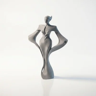 Tượng Nữ Hoàng - Mẫu Tượng Nữ Thanh Lịch In 3D