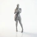 Tượng Cô Gái Thời Trang In 3D (Fashion Figure Female Statue) - Thumbnail 1