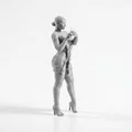 Tượng Cô Gái Thời Trang In 3D (Fashion Figure Female Statue) - Thumbnail 2