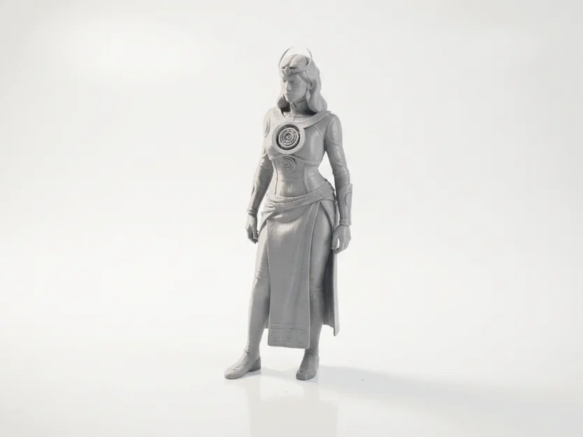 Queen V4 - Mô hình Nữ Hoàng Giả Tưởng 3D Printable - Image 1
