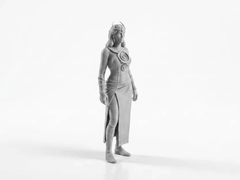 Queen V4 - Mô hình Nữ Hoàng Giả Tưởng 3D Printable - Image 2