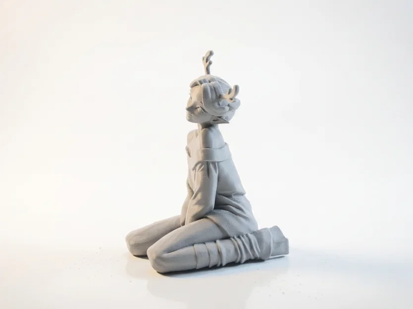 Mô hình 3D cô gái tuần lộc (Reindeer Girl) - Thiết kế in 3D đẹp mắt - Image 1