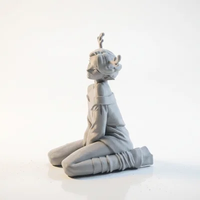 Mô hình 3D cô gái tuần lộc (Reindeer Girl) - Thiết kế in 3D đẹp mắt