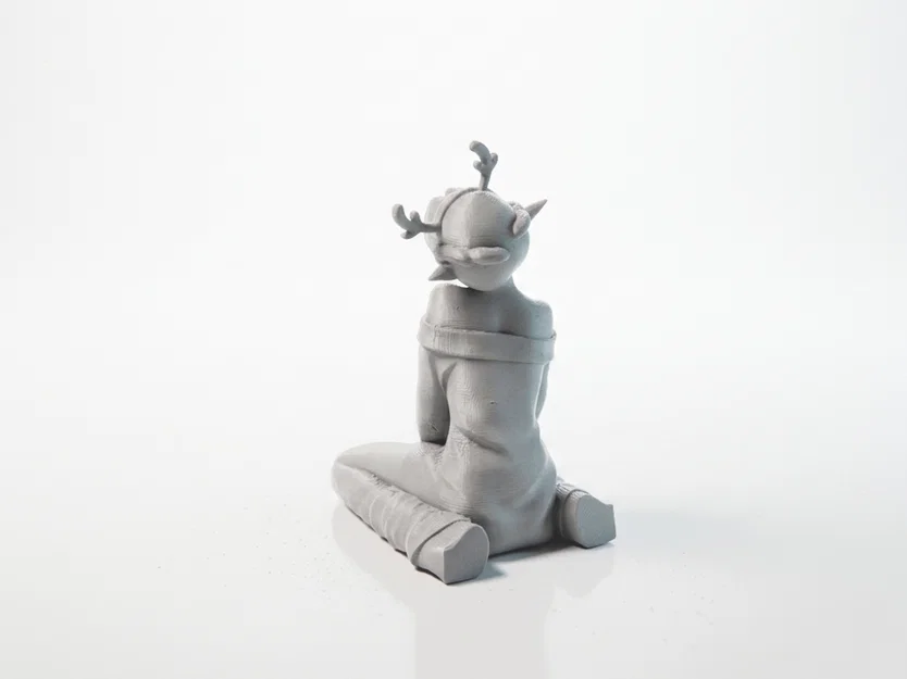Mô hình 3D cô gái tuần lộc (Reindeer Girl) - Thiết kế in 3D đẹp mắt - Image 4