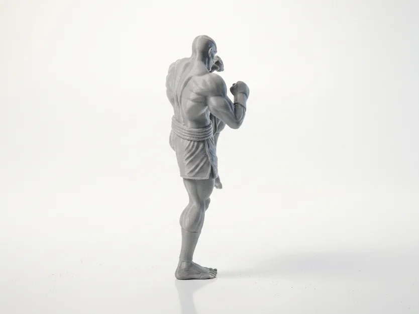 Mô hình tượng nữ chiến binh cơ bắp in 3D sắc nét - Image 3