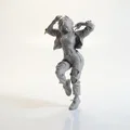 Mô hình nhân vật nữ mặc quần jean rách in 3D (Ripped Jeans Lady Figurine) - Thumbnail 1