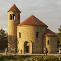 Mô hình Rotunda cổ - Giáo cụ trực quan học tập lịch sử 3D - Thumbnail 1