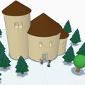 Mô hình Rotunda cổ - Giáo cụ trực quan học tập lịch sử 3D - Thumbnail 2