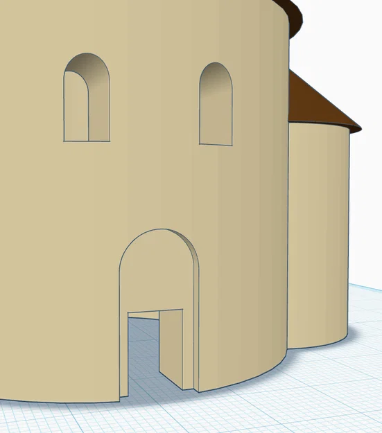 Mô hình Rotunda cổ - Giáo cụ trực quan học tập lịch sử 3D - Image 3