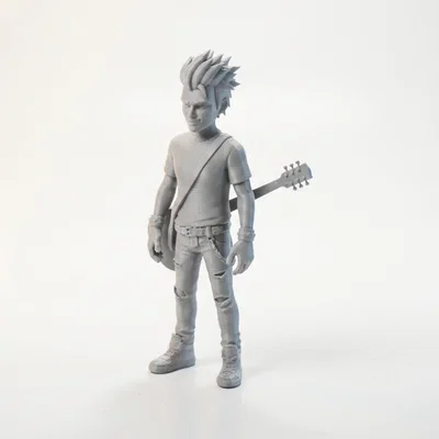 Mô hình nhân vật nữ Rocker in 3D