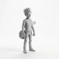 Mô hình nhân vật nữ Rocker in 3D - Thumbnail 2
