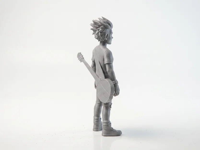 Mô hình nhân vật nữ Rocker in 3D - Image 3