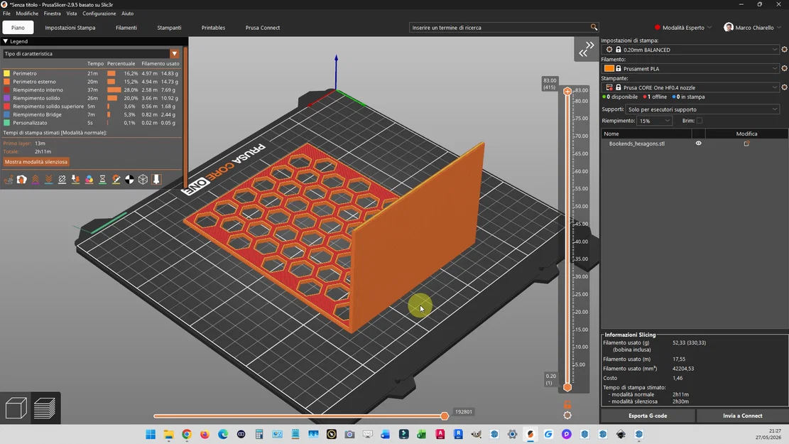 Chặn Sách Thiết Kế Tổ Ong Tối Giản (Minimalist Hex Design) - Image 3