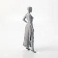 Mô hình 3D Robot Lady - Tượng Android Nữ in 3D - Thumbnail 3