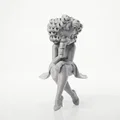 Mô hình 3D Tượng Quý Cô Cầm Ly Cocktail Sang Trọng - Thumbnail 2