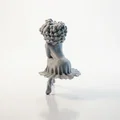 Mô hình 3D Tượng Quý Cô Cầm Ly Cocktail Sang Trọng - Thumbnail 4