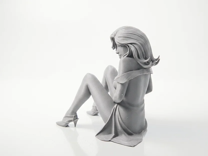Mô hình tượng nữ nhân vật Sat Babe 3D Printable - Image 1