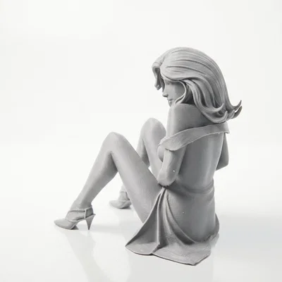 Mô hình tượng nữ nhân vật Sat Babe 3D Printable