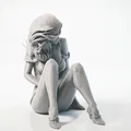 Mô hình tượng nữ nhân vật Sat Babe 3D Printable - Thumbnail 3