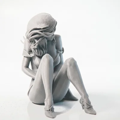 Mô hình tượng nữ nhân vật Sat Babe 3D Printable