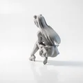 Mô hình tượng nữ nhân tư thế ngồi tinh tế - In 3D dễ dàng - Thumbnail 4