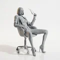 Mô hình Nữ Doanh Nhân 3D Printable trang trí bàn làm việc - Thumbnail 2