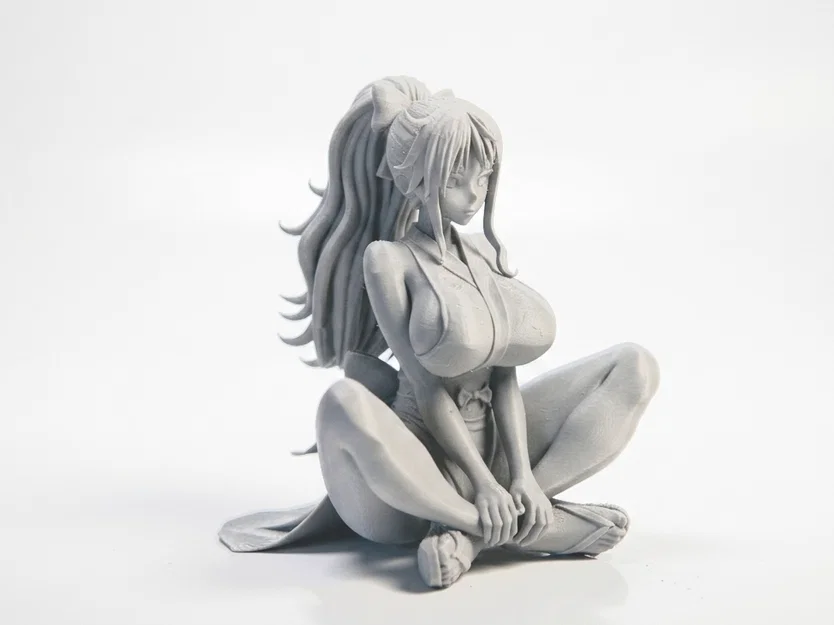 Mô hình nhân vật nữ Anime - File 3D in ấn chất lượng cao - Image 2