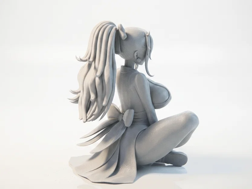 Mô hình nhân vật nữ Anime - File 3D in ấn chất lượng cao - Image 3
