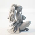 Mô hình nhân vật nữ Anime - File 3D in ấn chất lượng cao - Thumbnail 3