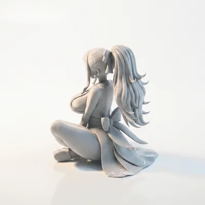 Mô hình nhân vật nữ Anime - File 3D in ấn chất lượng cao