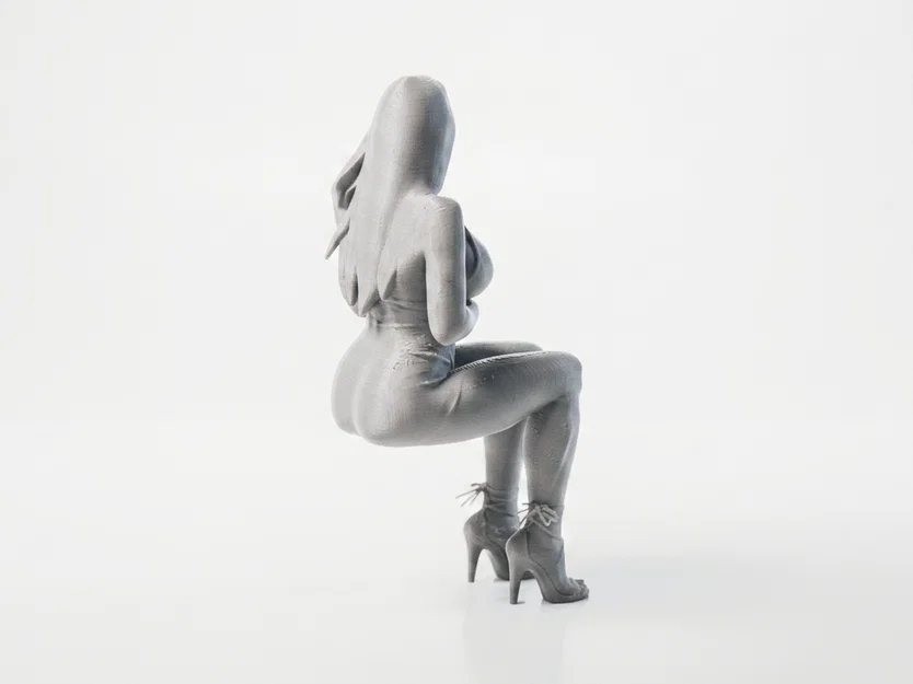 Mô hình tượng nữ ngồi 3D - Đồ sưu tập tinh xảo cho người đam mê in 3D - Image 3