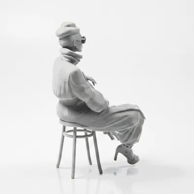 Mô hình 3D nhân vật nữ Sat Cool Lady thanh lịch