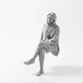 Tượng 3D Phụ nữ đội Hijab tinh tế - Mẫu in 3D chất lượng cao - Thumbnail 1