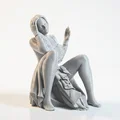 Mô hình tượng nữ Sat Lady thanh lịch - File in 3D - Thumbnail 2