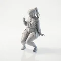 Mô hình 3D Anime Girl Crouching - Tượng nữ sinh ngồi xinh xắn - Thumbnail 1