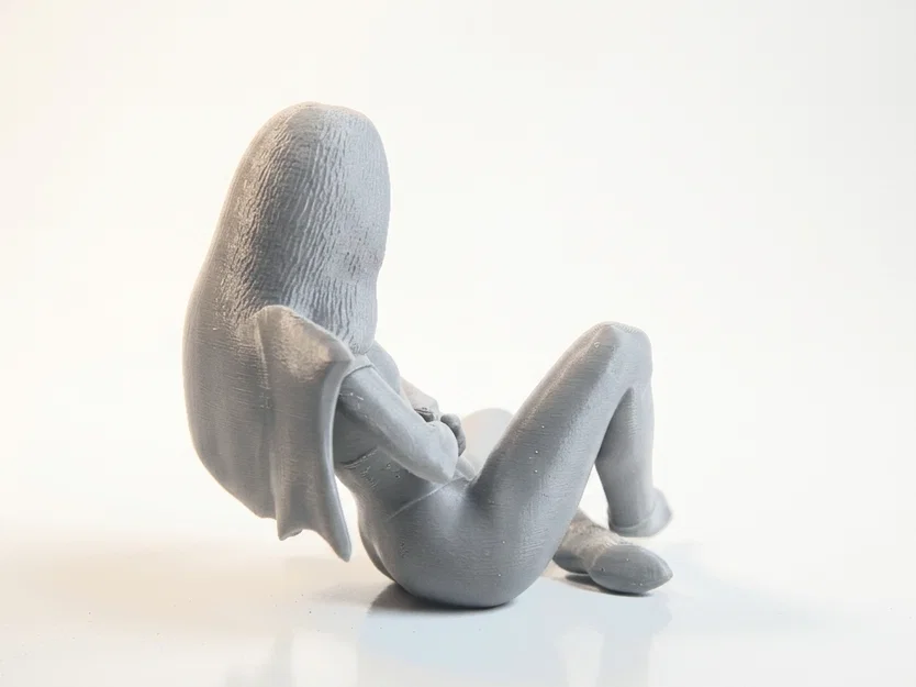 Mô hình in 3D Tượng quý cô ngồi thanh lịch - Image 3