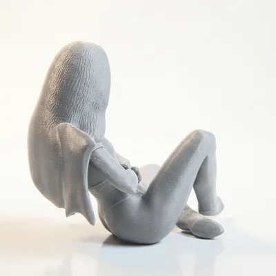 Mô hình in 3D Tượng quý cô ngồi thanh lịch