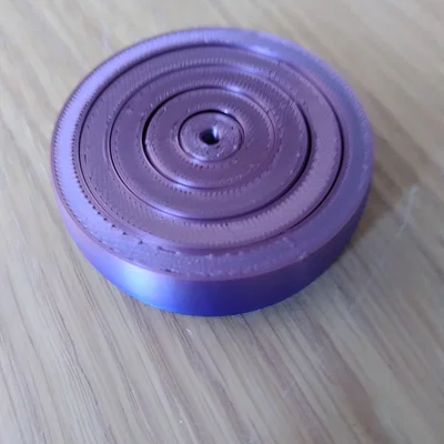 Mô hình Gyro Fidget xoay lồng nhau in 3D (Print-in-place)