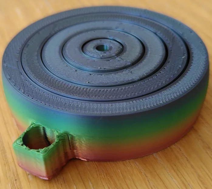 Mô hình Gyro Fidget xoay lồng nhau in 3D (Print-in-place) - Image 3