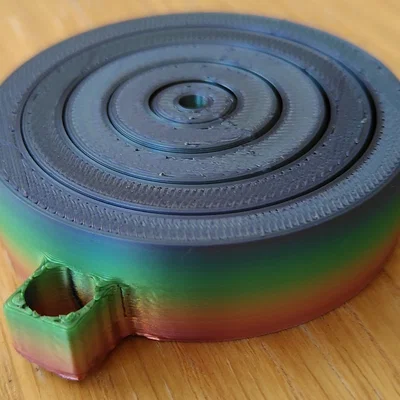 Mô hình Gyro Fidget xoay lồng nhau in 3D (Print-in-place)