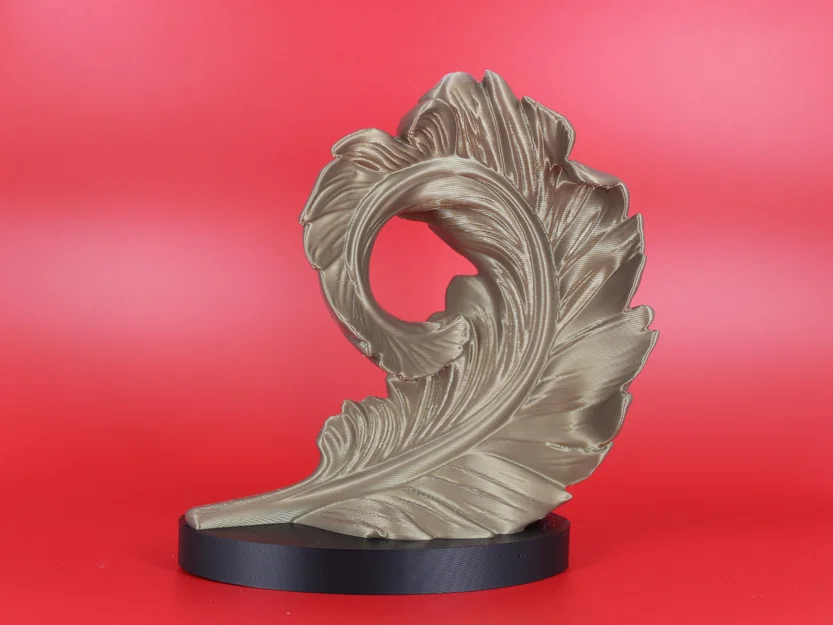 Mô hình trang trí 3D hình chiếc lông vũ đầy tinh tế - Image 1