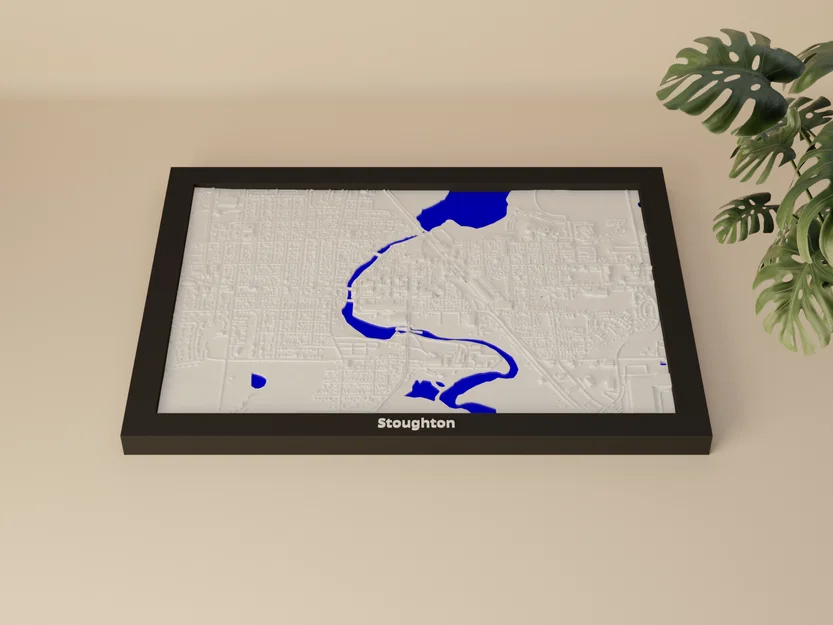 Stoughton, Hoa Kỳ - Mô hình 3D thu nhỏ - Image 1