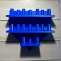 Kệ treo nhẫn thể thao bóng chày in 3D - Sức chứa 17 chiếc - Thumbnail 1