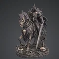 Bloodbound Realms – Undead – Dread Knight Rider (Mô hình STL Dark Fantasy) - Thumbnail 1