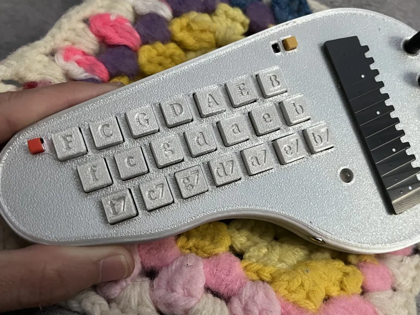 Minichord Keycaps - Phiên bản có dán nhãn hợp âm - Image 2
